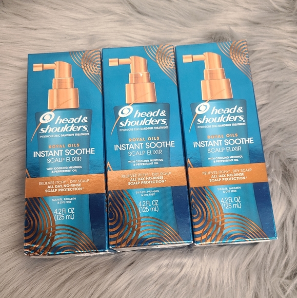 3X HEAD & SHOULDER ROYAL OILS INSTANT SCALP EL - Picture 1 of 7